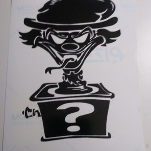 Icp joker box decal